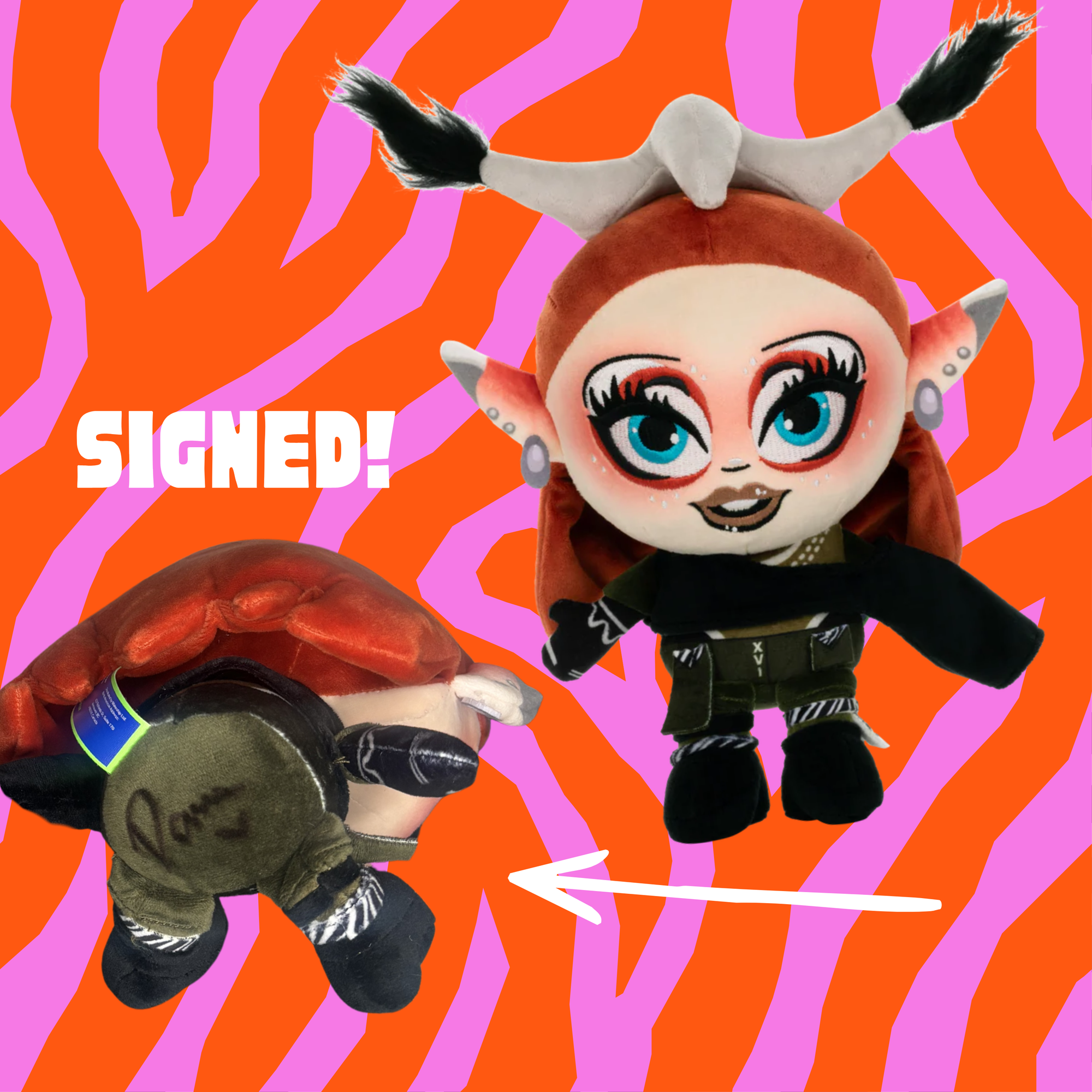 Archive Signed S16 Promo Tiny Dawn Plush