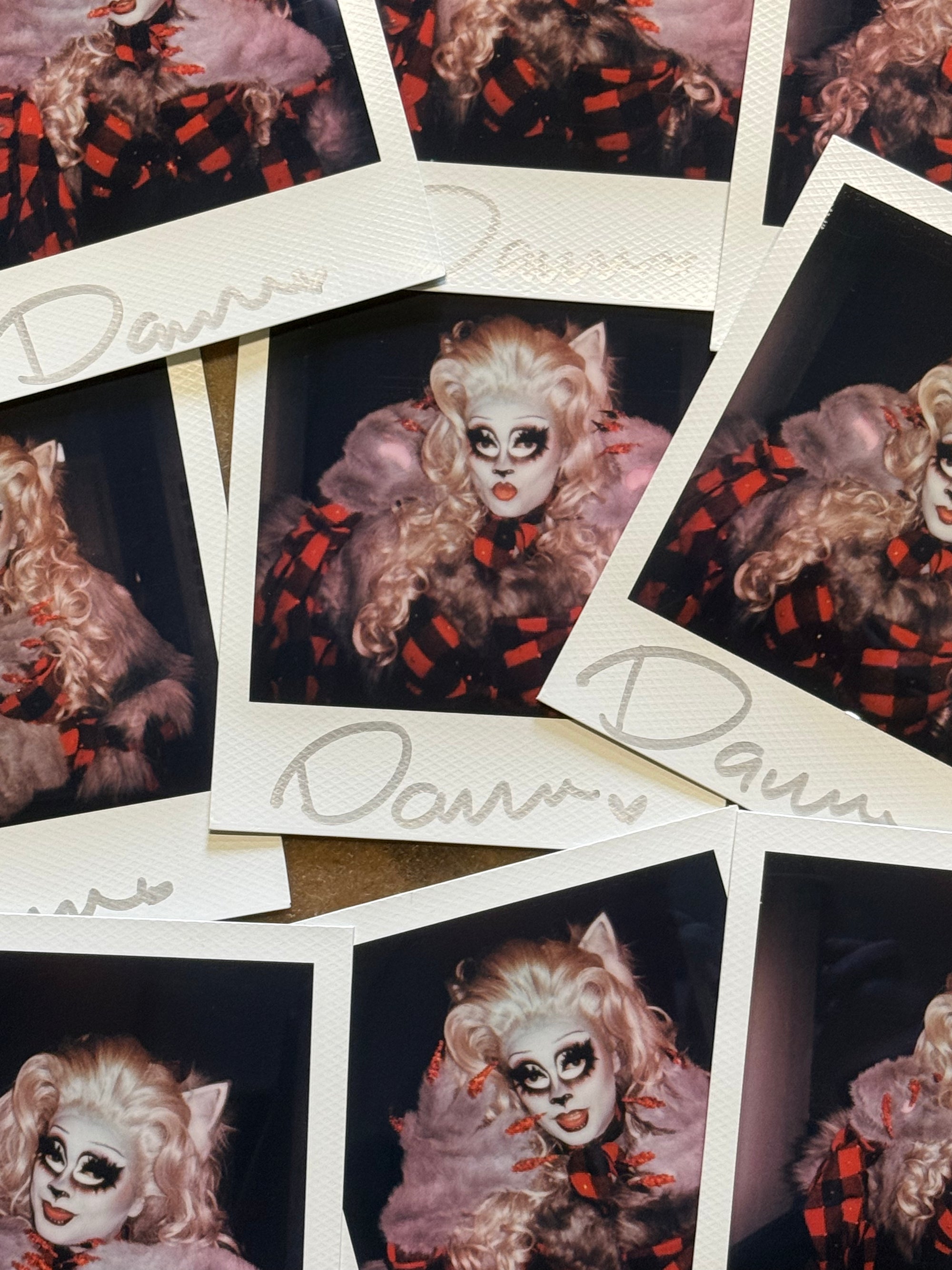 Werewolf Signed Polaroids