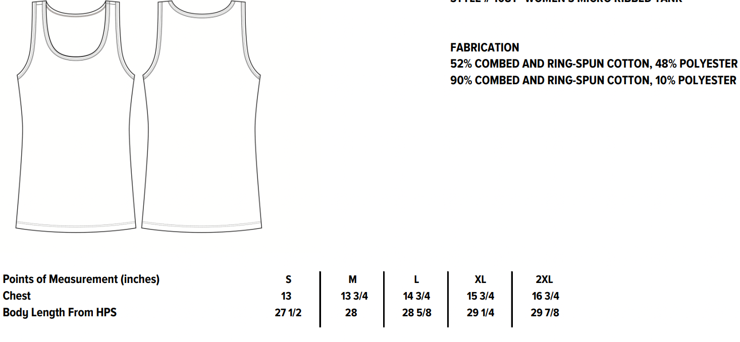 Honest Micro Ribbed Tank