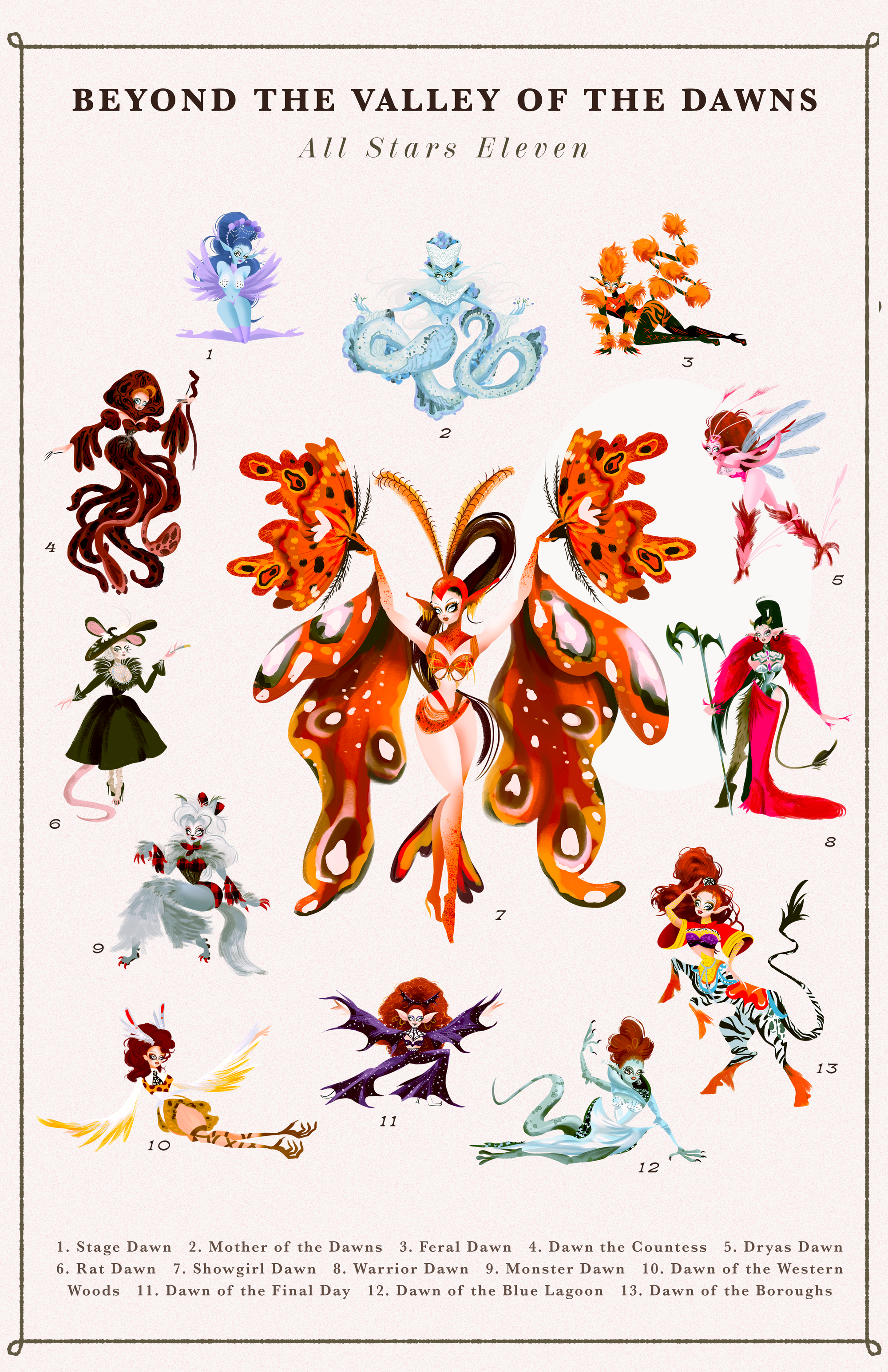 AS11 Nature Art Poster Print